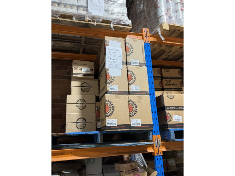 Pallet Racking Uprights (Blue) 2.85m, Qty x2