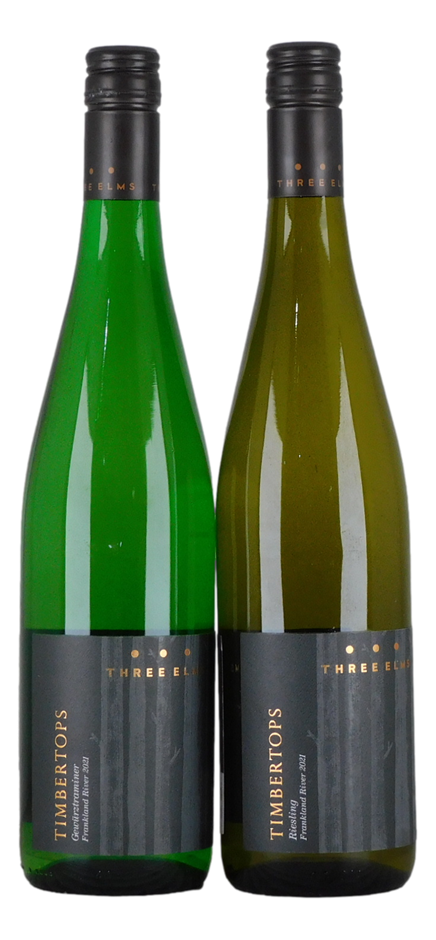 Three Elms Timbertops Riesling Pack 2021 (4x 750mL), Frankland River