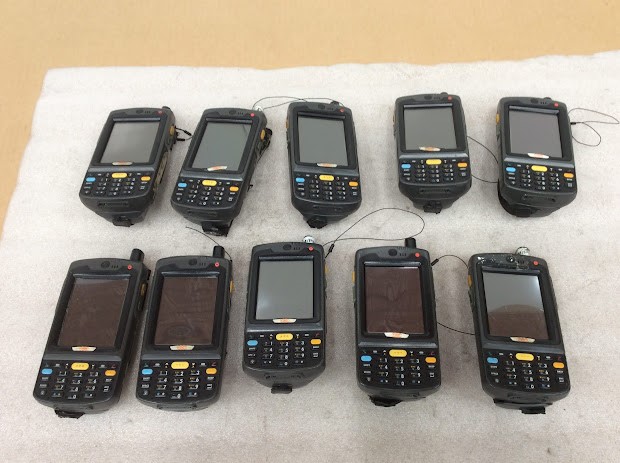 Motorola Mixed Brand and Model Handheld Scanner (Lot of 10)