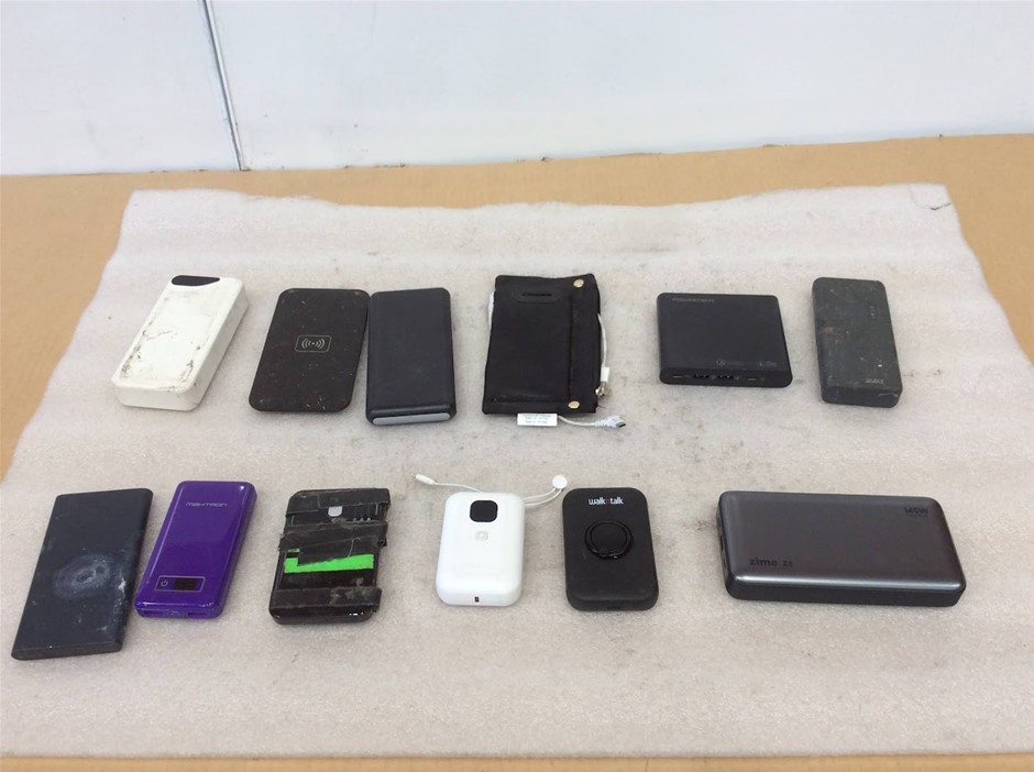 Mixed Brand Portable Hard Drives & External Storage Devices (Lot of 12)