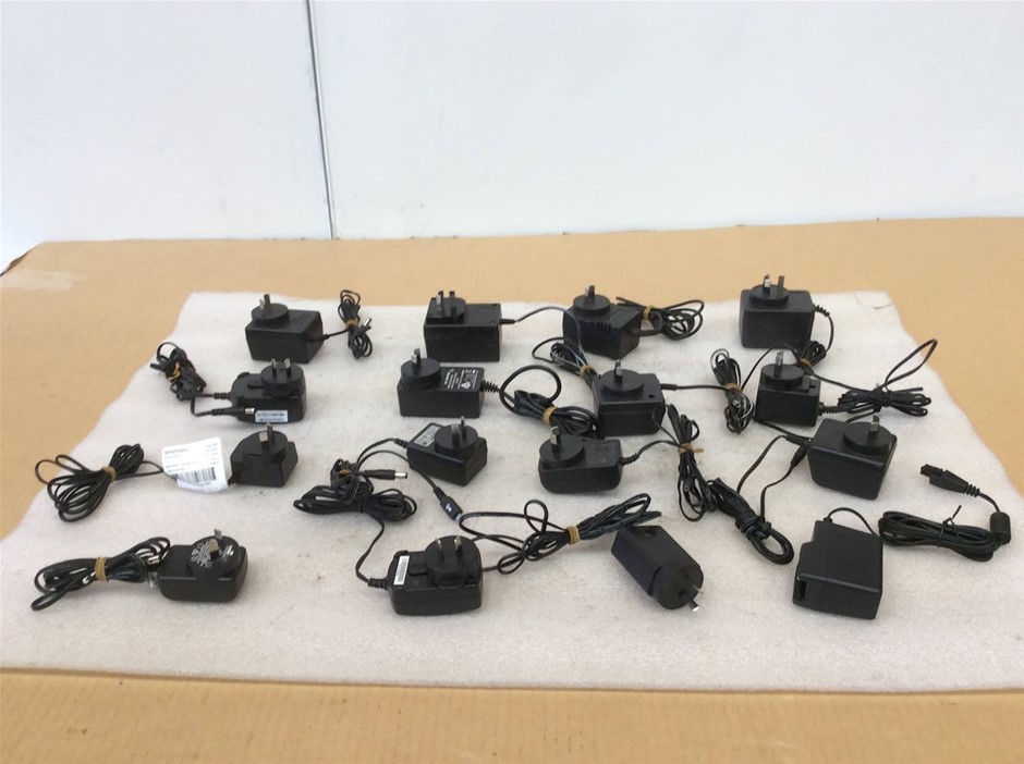 Mixed Brand AC Power Adapters & Chargers (Lot of 20)