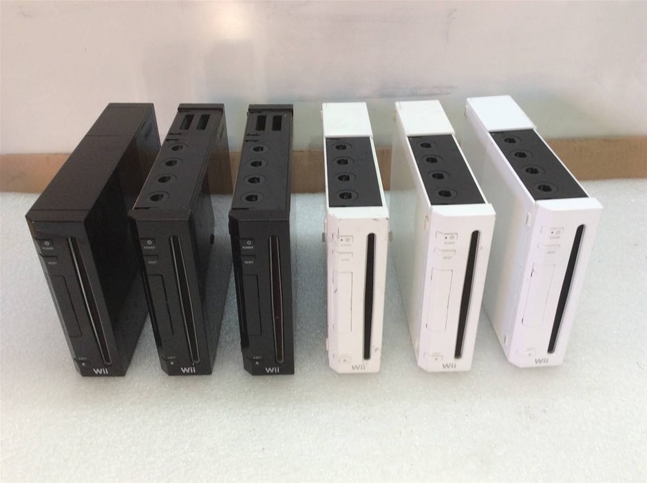 Nintendo Wii RVL-001(AUS) Console (Lot of 6)