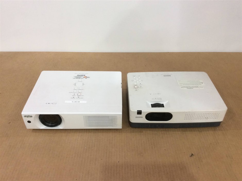 Sanyo PLC-XD2600 & PLC-XU106 LCD Projectors