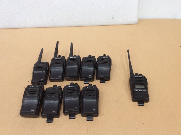 Midland G18&G15 Model Two-Way Radio Walkie Talkie (Lot of 10)