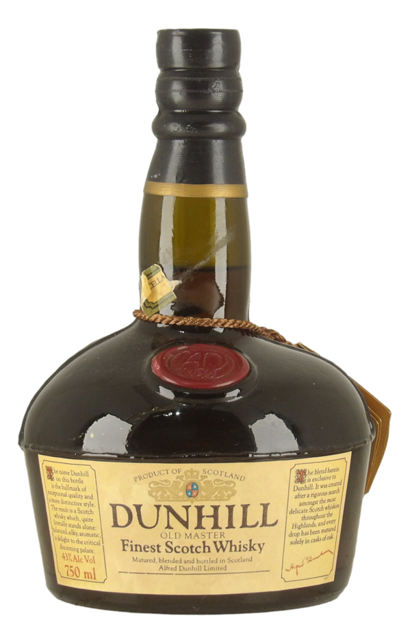 Dunhill Old Master Finest Scotch Blended Whisky (1x 750mL) Scotland