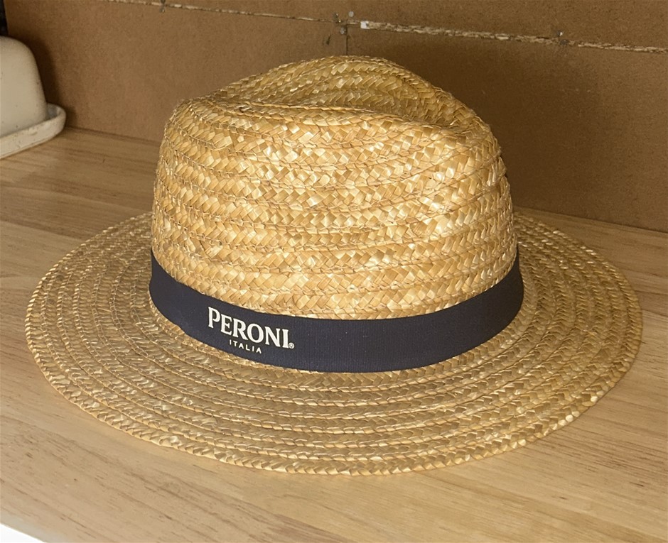 PERONI Italia Straw Fedora