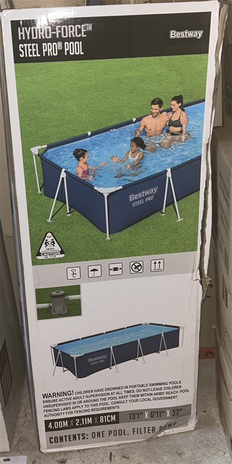 BESTWAY Hydro-Force Steel Pro Pool
