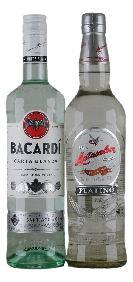 Mixed White Rum Pack (2x 700mL), Multi Region.