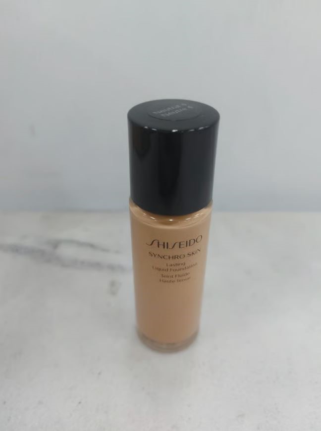 Shiseido Lasting Liquid Foundation Shade Golden 4 Model SH13132T 5 Testers