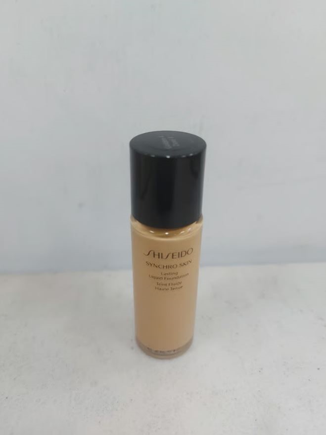 Shiseido Lasting Liquid Foundation Shade Golden 4 Model SH13132T 5 Testers