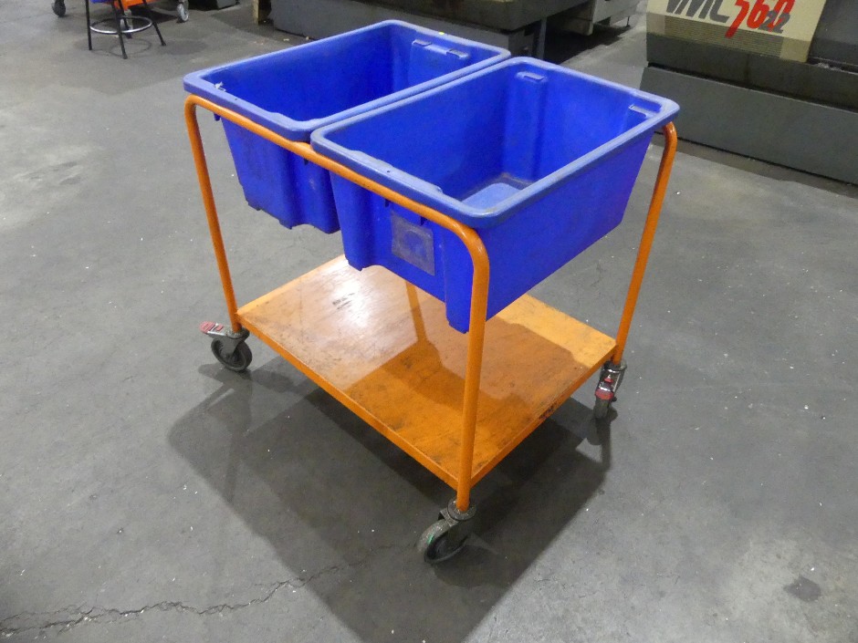 <p>Reflex Twin Bin Order Picking Trolley</p>