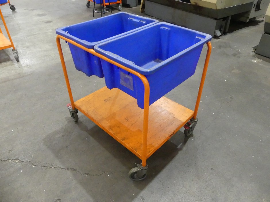 <p>Reflex Twin Bin Order Picking Trolley</p>