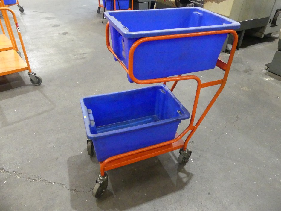 <p>Reflex 2 Tier Order Picking Trolley</p>