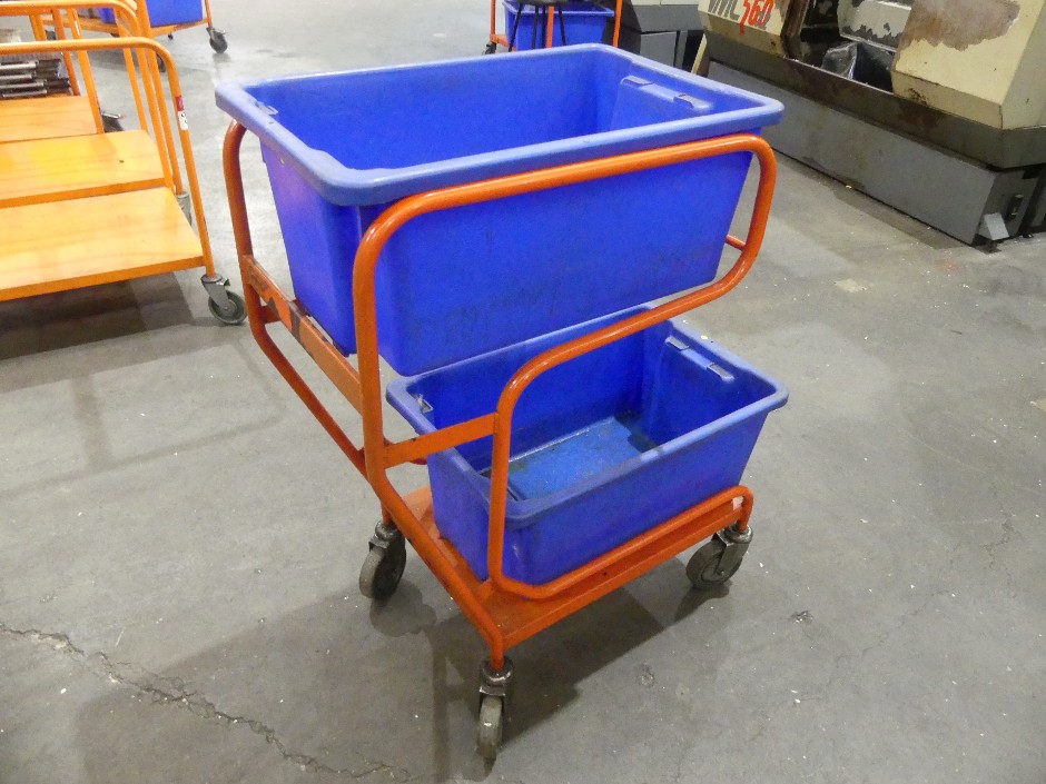 <p>Reflex 2 Tier Order Picking Trolley</p>