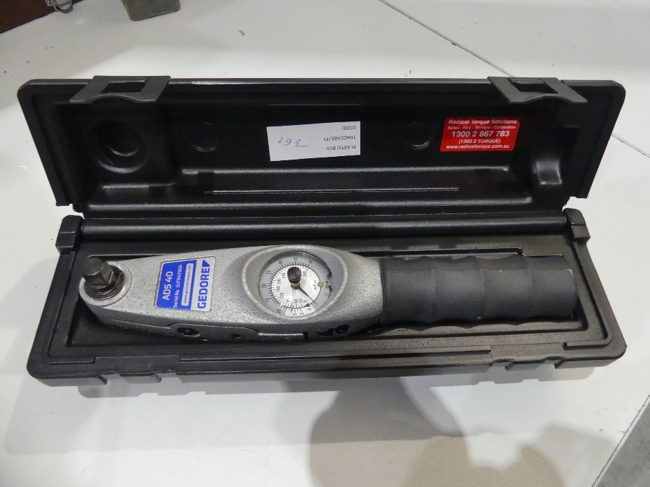 <p>Gedore ADS 40 Dial Measuring Torque Wrench</p>