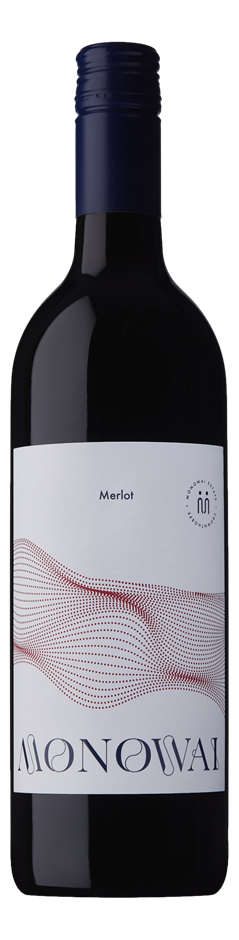 Monowai Merlot 2022 (12x 750mL) Hawke's Bay