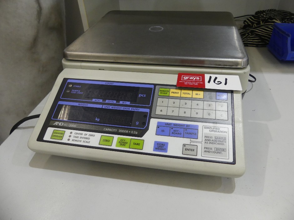 AND FC - 2000 Digital Counting Scales