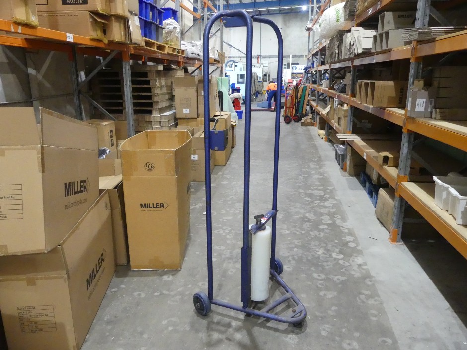 Stretch Film Dispenser Trolley