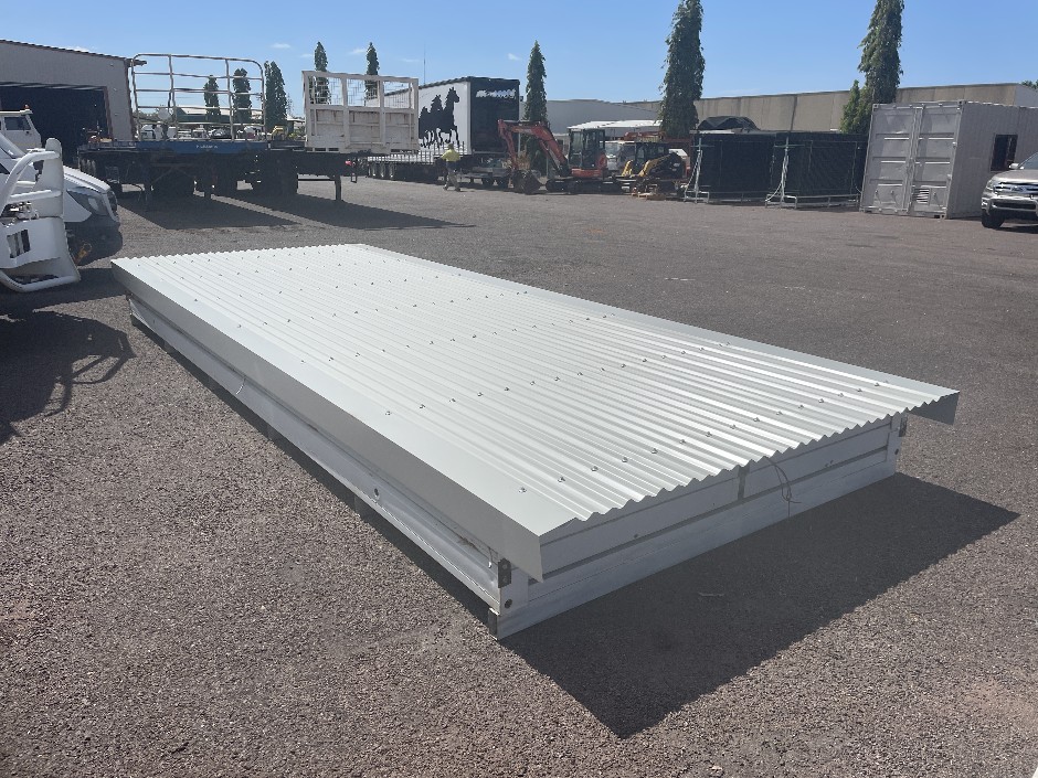 20ft Fold-Up Portable Building with Roof