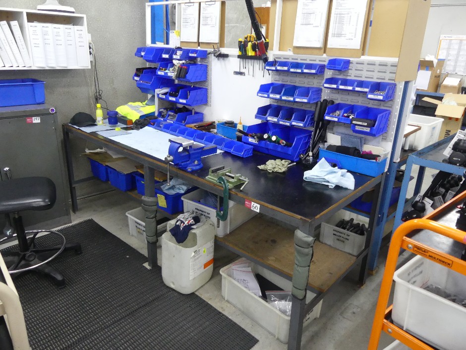 <p>Workshop Bench With Tool Board</p>