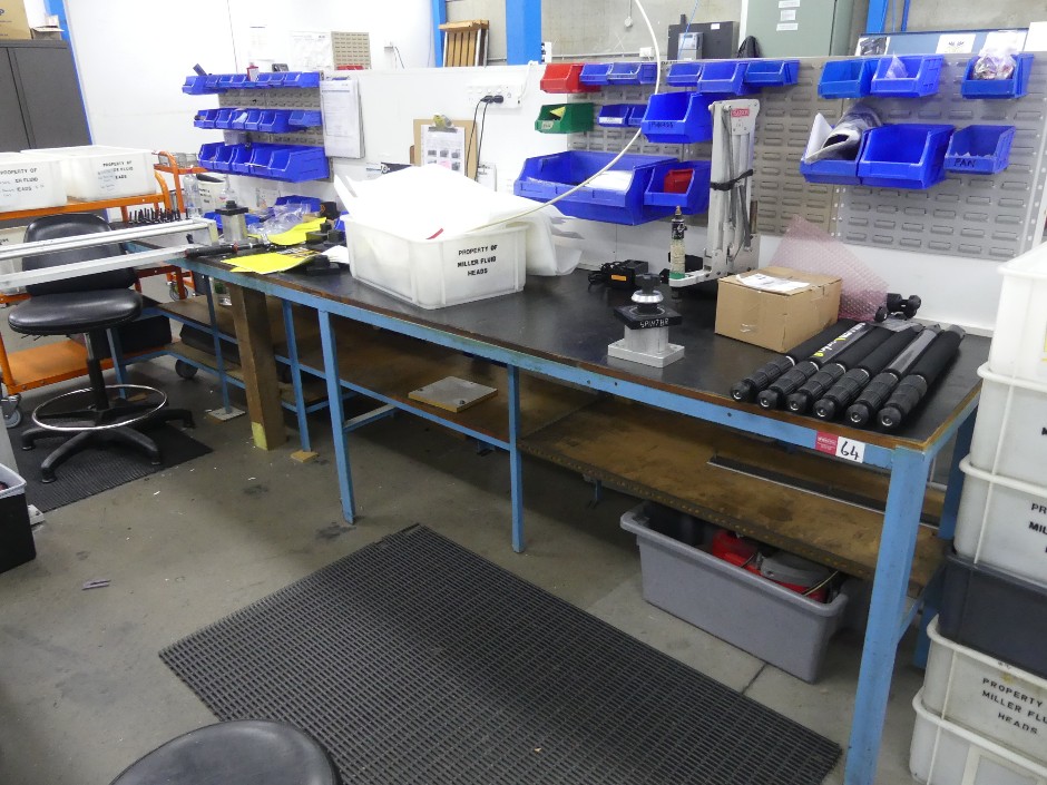 Workshop Bench With Tool Board