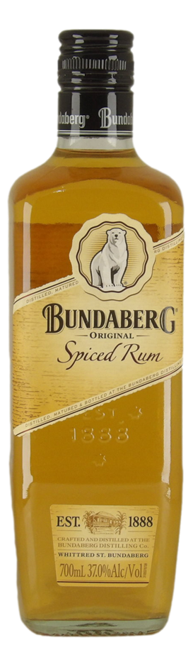 Bundaberg Original Spiced Rum (1x 700mL), Australia.