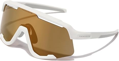 HAWKERS Unisex POWER Sunglasses, Ivory Beige. Buyers Note - Discount Freig