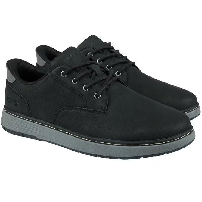 SKECHERS Men's Swift Fit Slade Shoes, Size US12, Black, 182004. Buyers Not