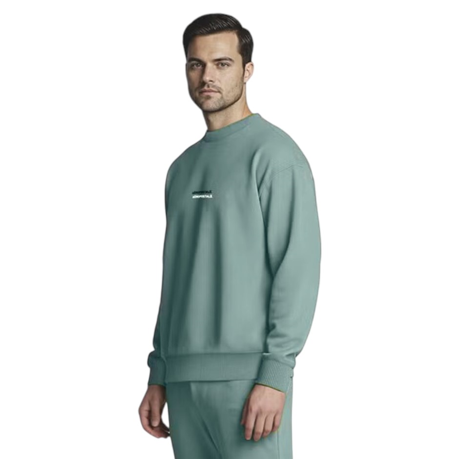 AEROPOSTALE Men's Fleece Sweater, Size 2XL, Cotton, Sage. Buyers Note - Di