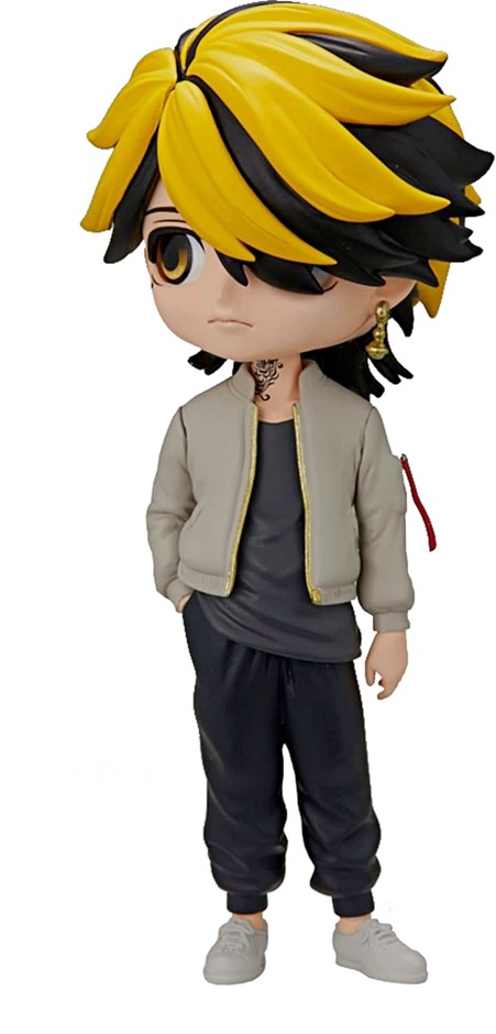 BANPRESTO Tokyo Revengers - Kazutora Hanemiya (ver. A), Bandai Spirits Q Po