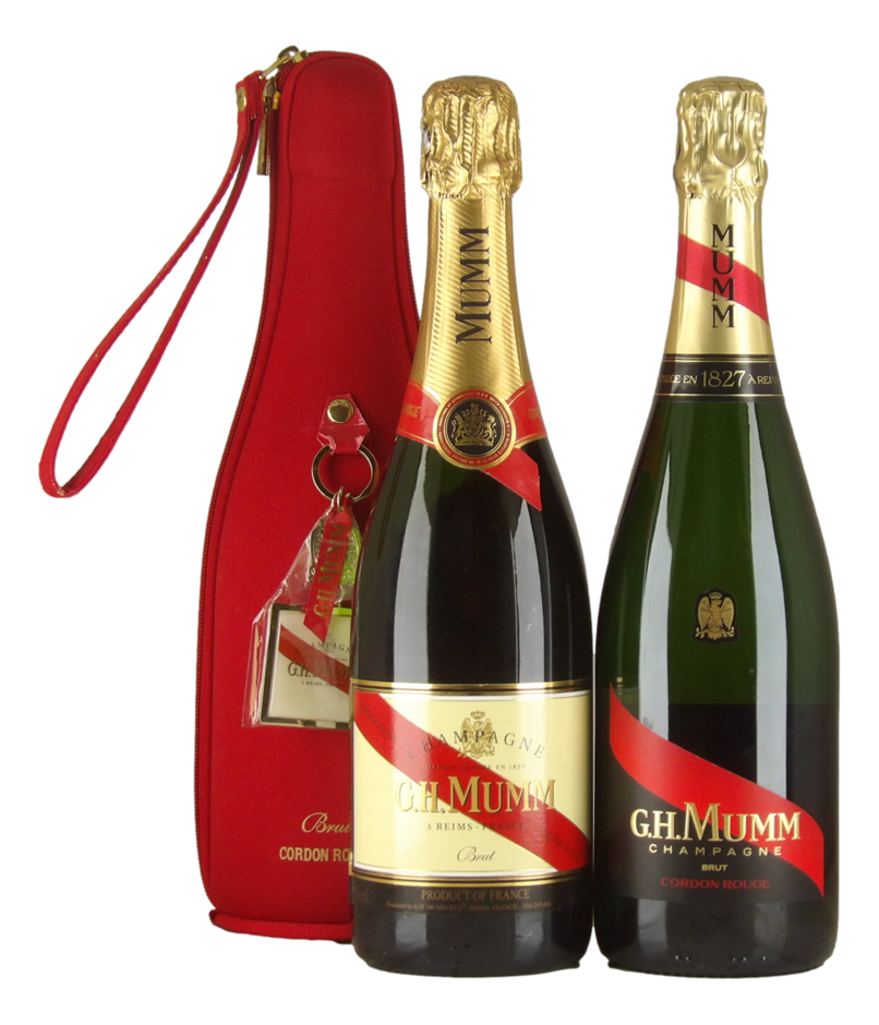 G.H. Mumm Cordon Rouge Brut NV (2x 750mL) Champagne
