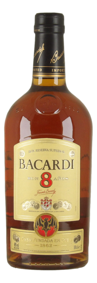 Bacardi Ron Reserve Superior 8 Anos Rum (1x 1L) Bahamas