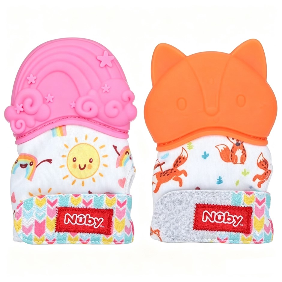 48 x Nuby 3D Teething Mitten. RRP: $910. Buyers Note - Discount Freight Ra