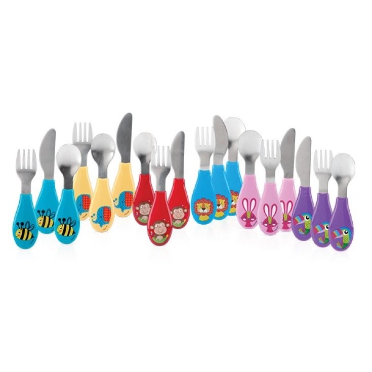 72 x Nuby Stainless Steel Cutlery. RRP: $935. Buyers Note - Discount Freig