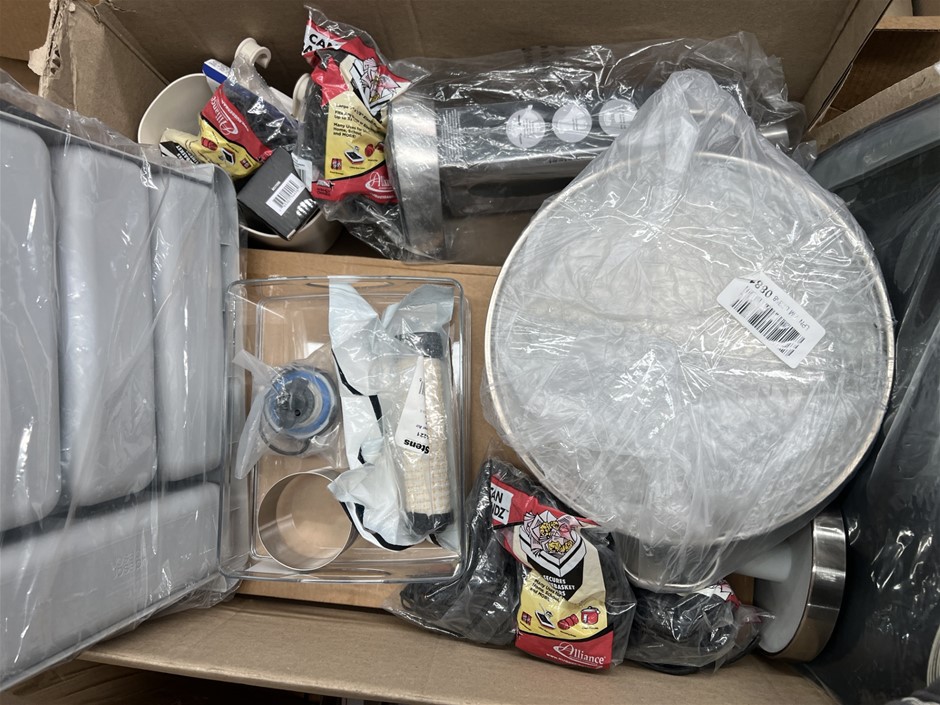 12 X Assorted Kitchenware Products. NB: Photo as is. Some Not in Original P