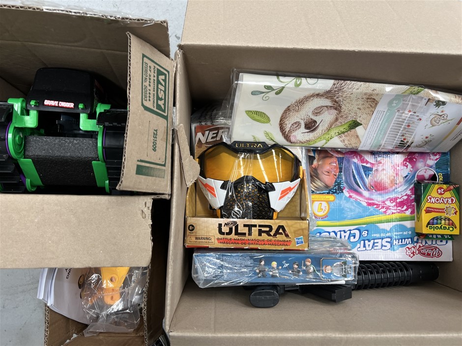 9 x Assorted Toy Products. NB: Photo as is. Some Not in Original Packaging,