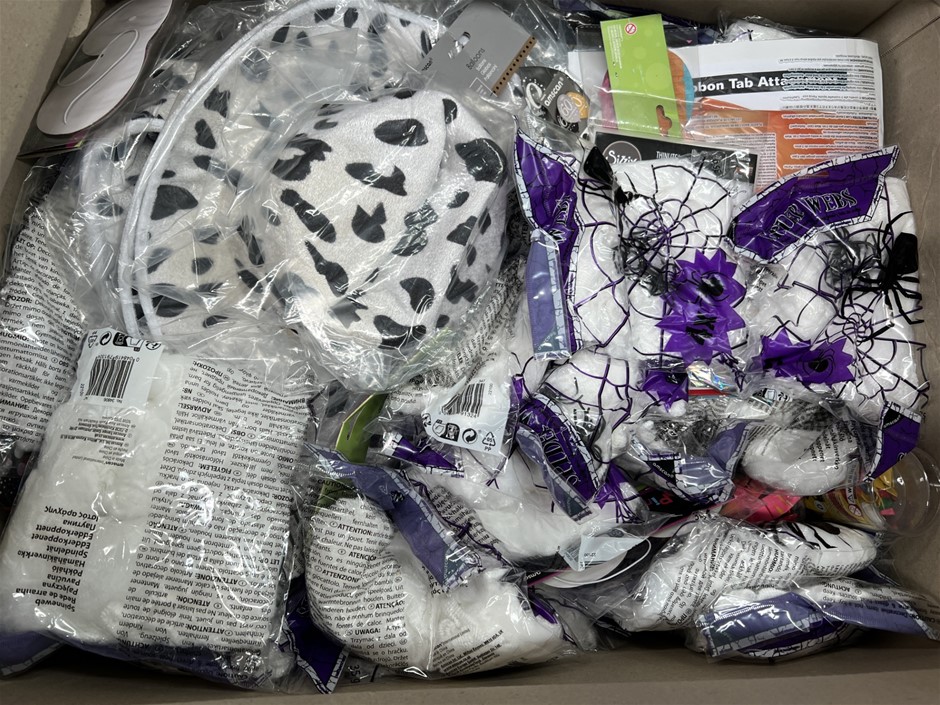 30 x Assorted Halloween/Party Products. NB: Photo as is. Some Not in Origin