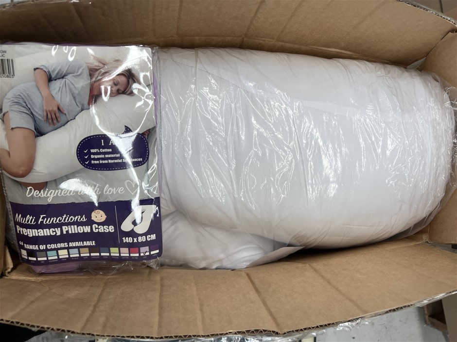 1 x Pregnancy Pillow & 1 x Multi Functions Pregnancy Pillow Case. NB: Photo