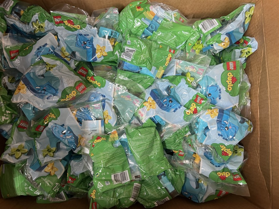 40 x LEGO Duplo Elephants. NB: Photo as is. Some Not in Original Packaging,