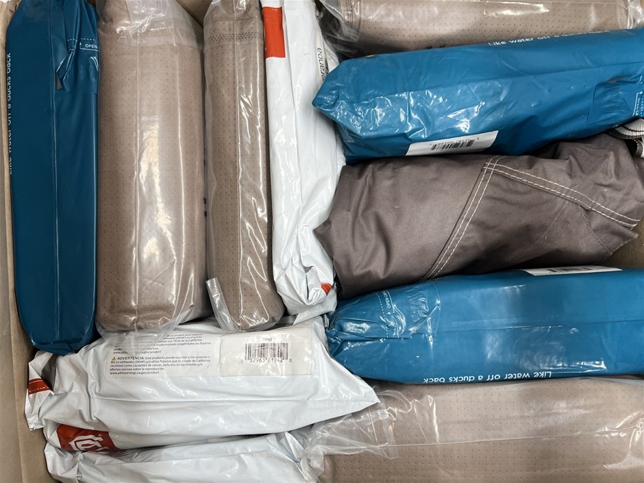 10 x Assorted Patio Covers. NB: Photo as is. Some Not in Original Packaging