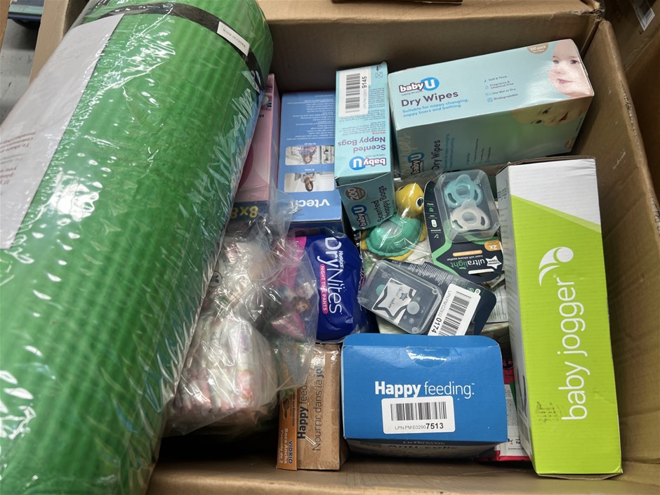 14 x Assorted Baby Products. NB: Photo as is. Some Not in Original Packagin