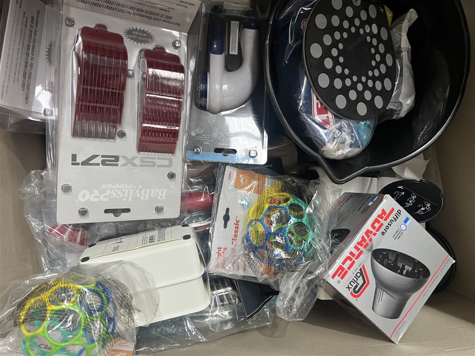 12 x Assorted Homeware Products. NB: Photo as is. Some Not in Original Pack