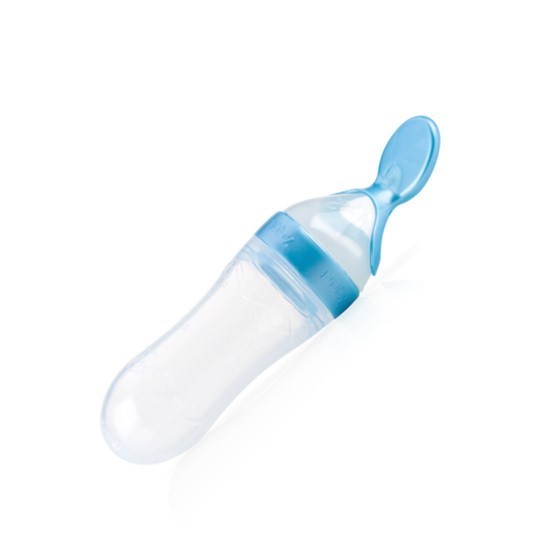 72 x Nuby Silicone Squeeze Feeder with Spoon. RRP: $1220. Buyers Note - Di