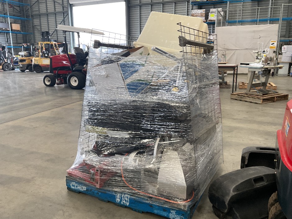 Mixed Equipment Machinery and Electronics Pallet Of