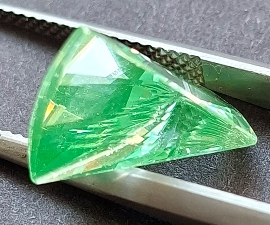 8.69ct Hand Cut CZ