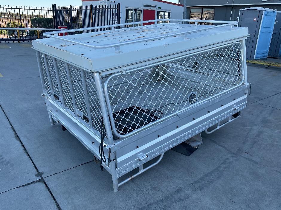 <p>Caged Canopy Ute Tray.</p>