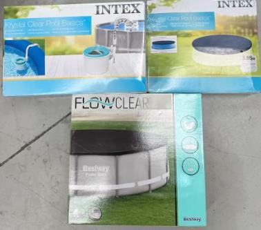 3 x Intex Products. NB: Items may not be in original packaging and may have
