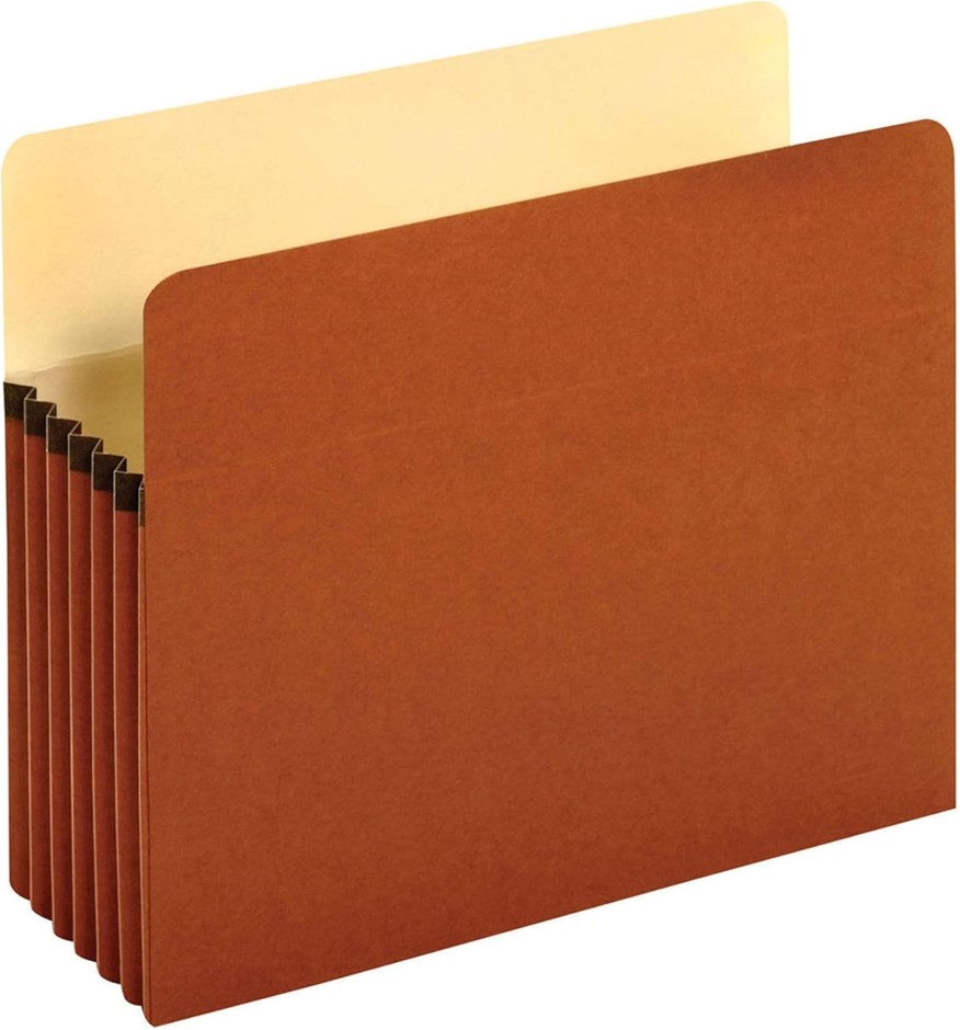 Pendaflex Expanding File Pockets, Letter Size, 5.25" Expansion, Reinforced