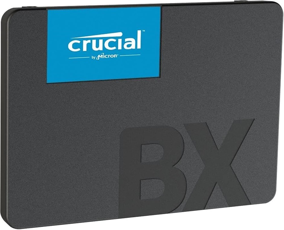 CRUCIAL BX500 3D NAND SATA 2.5-inch SSD Drive, 500 GB. RRP: $194.97. NB: No