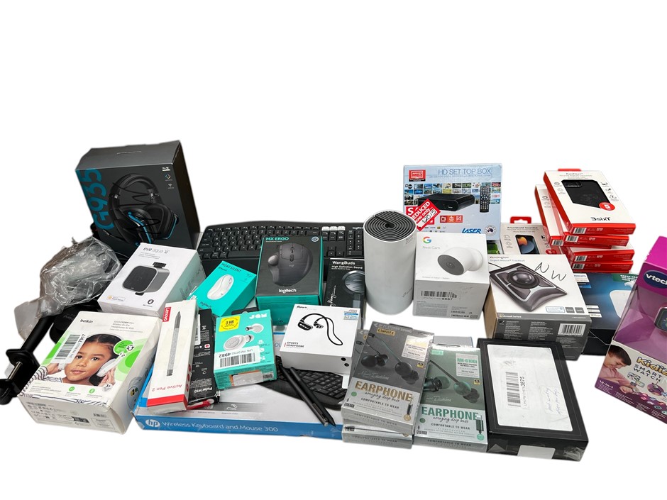 Assorted Electronics & Accessories. (Big Box) NB: Products Are Untested/Con